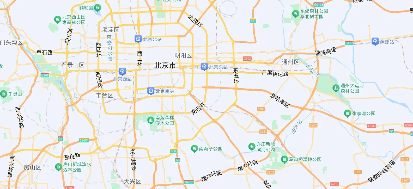 北京地图